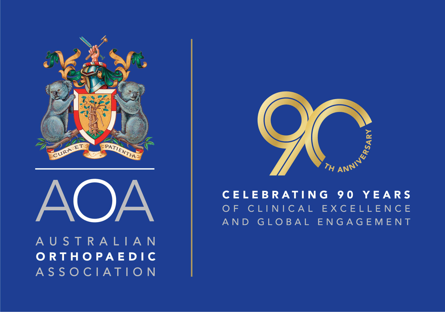 AOA 90th Anniversary Logo